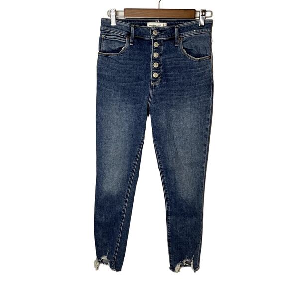 Abercrombie & Fitch Denim - AF Abercrombie and Fitch Womens High Rise Super Skinny Ankle Jeans Size 27 / 4 R